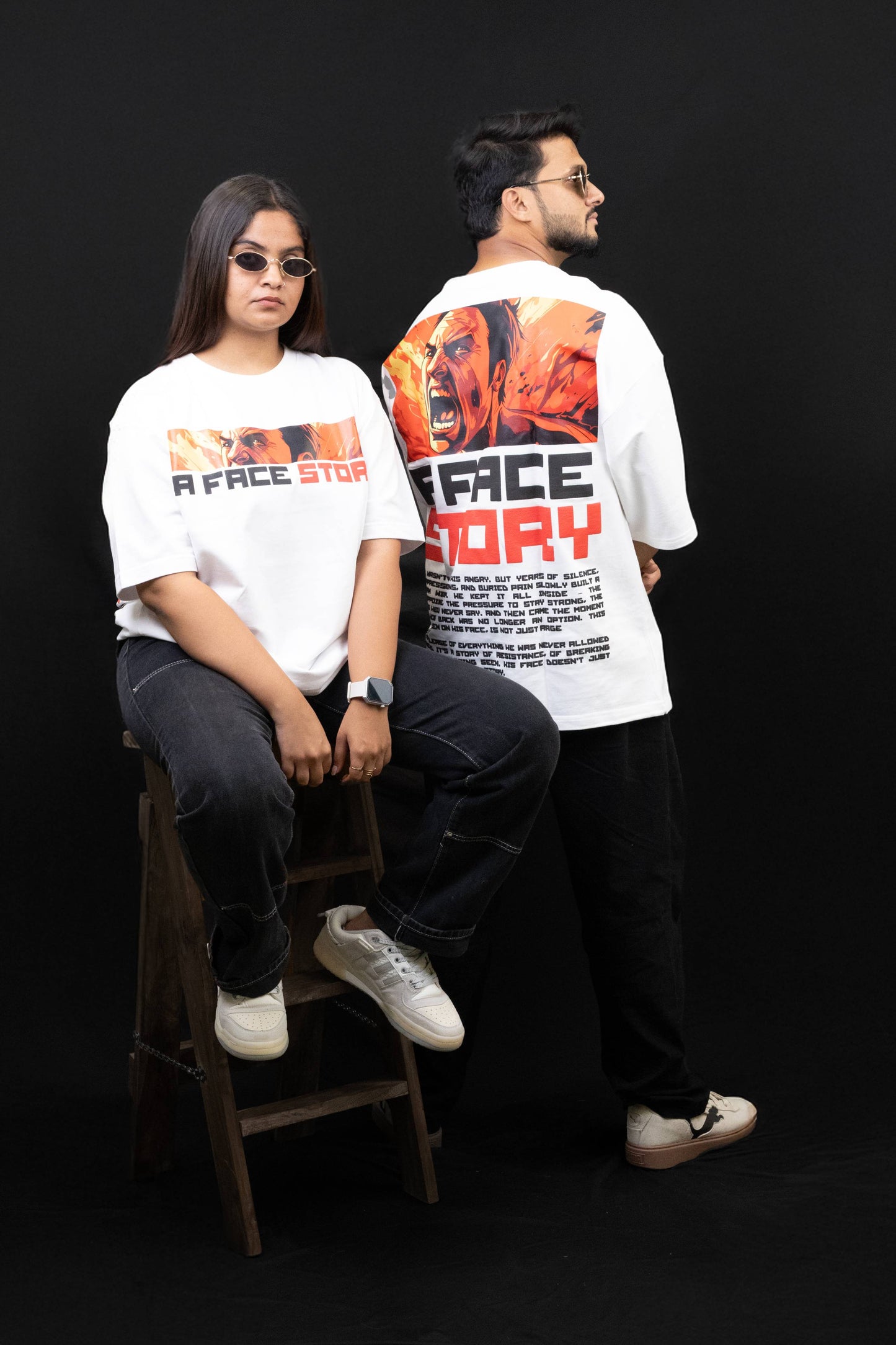 Buried Storm Oversized T-shirt