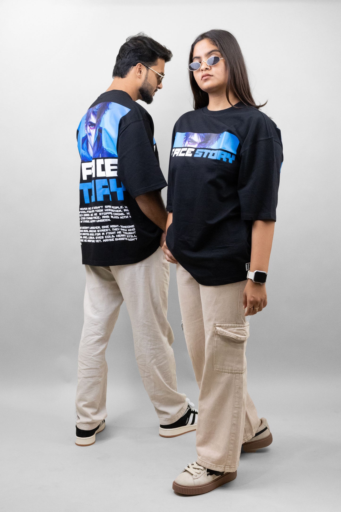 Ghost Name Oversized T-shirt