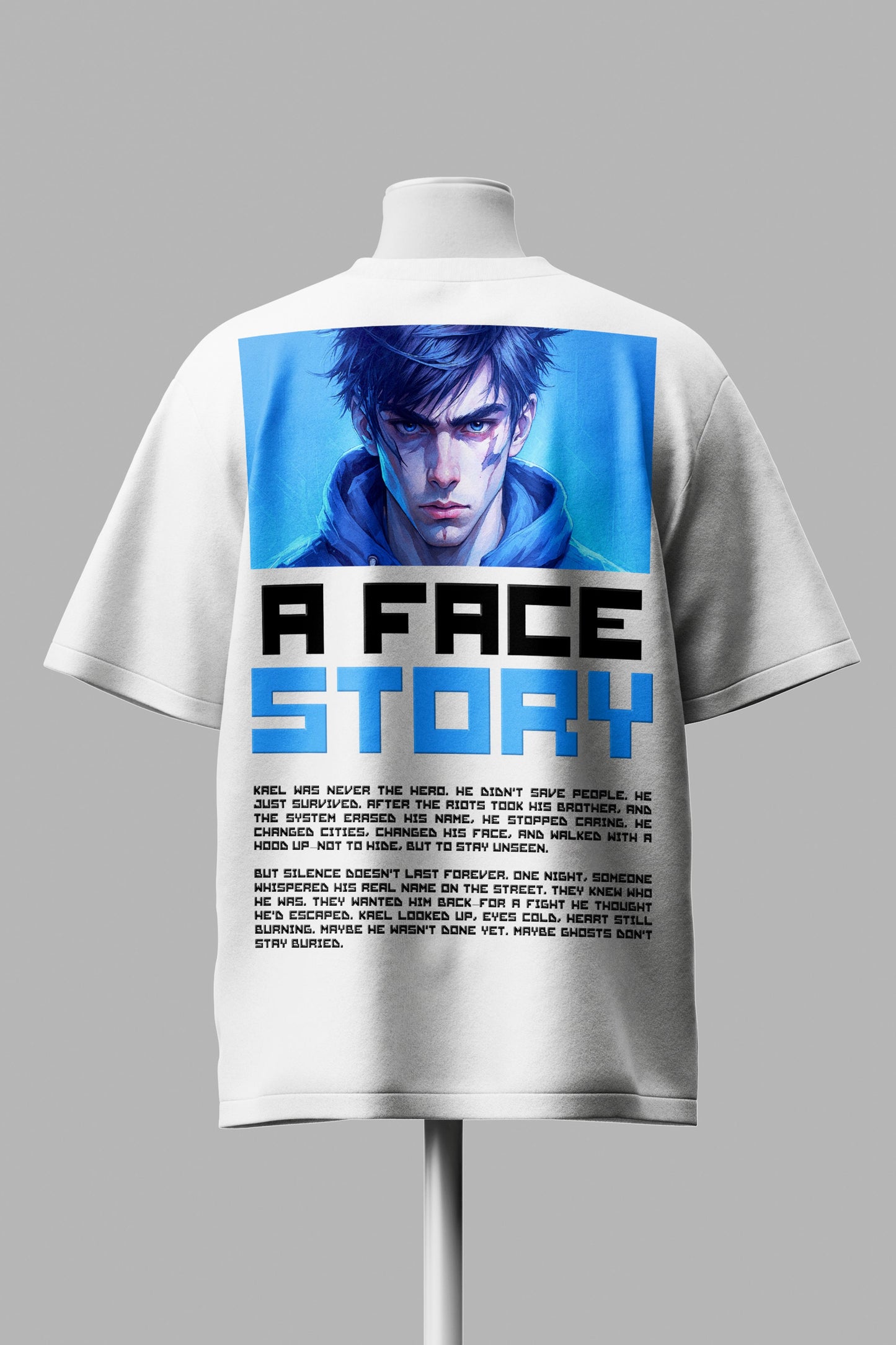 Ghost Name Oversized T-shirt