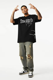 Oversized T-shirt - Spider Web