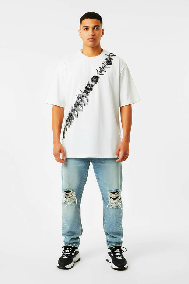 Oversized T-shirt - Skull Catcher