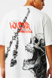 Oversized T-shirt - Skull Catcher