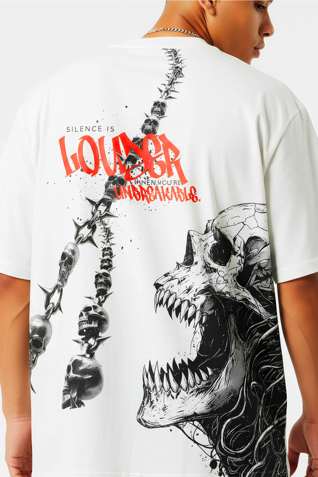 Oversized T-shirt - Skull Catcher