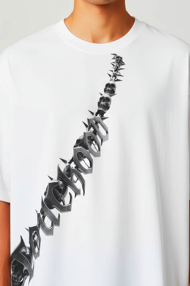 Oversized T-shirt - Skull Catcher