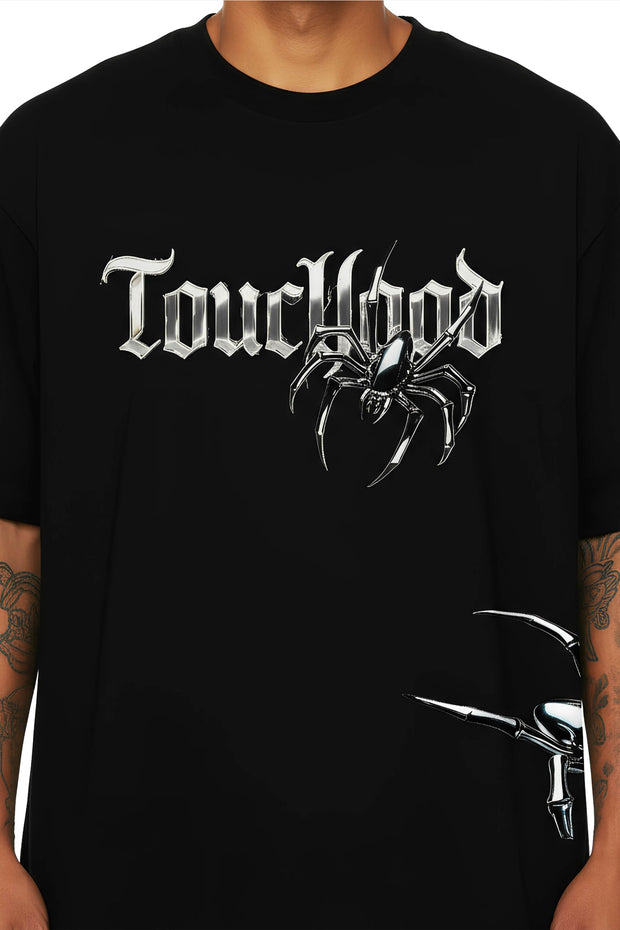 Oversized T-shirt - Spider Web