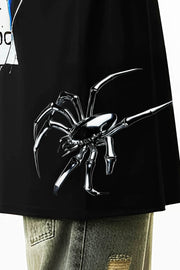 Oversized T-shirt - Spider Web