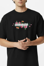 Scars are stories- Oversized Tshirt