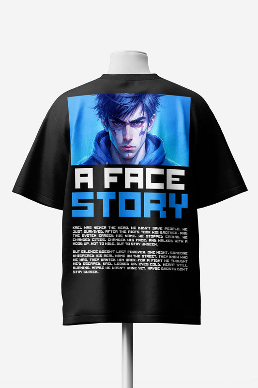 Ghost Name Oversized T-shirt