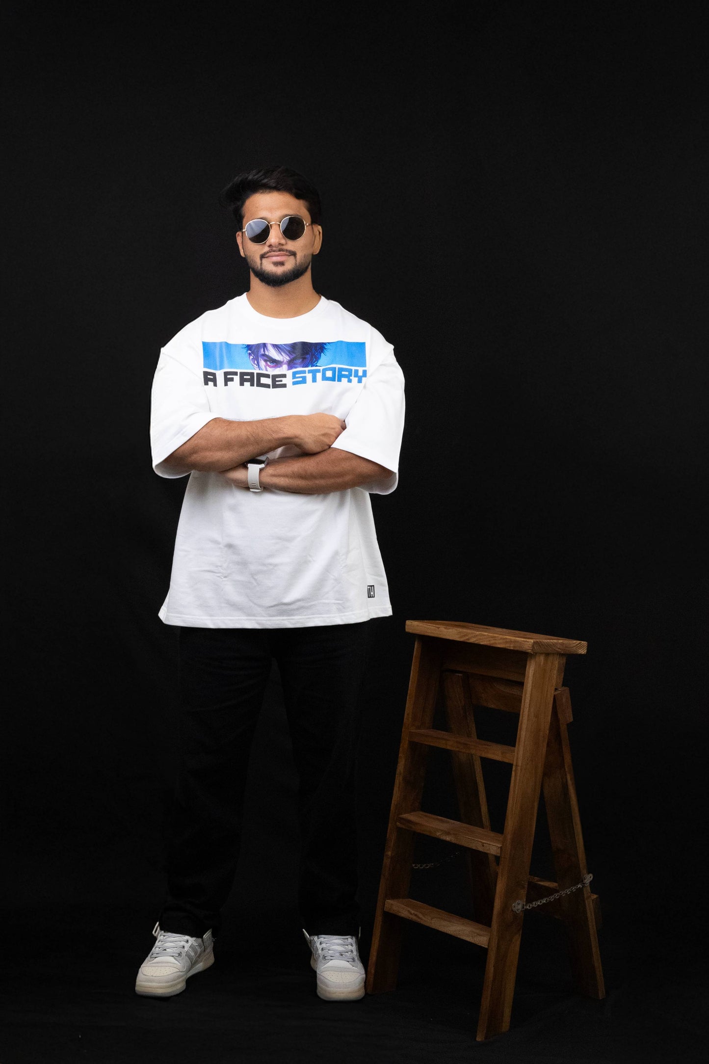 Ghost Name Oversized T-shirt