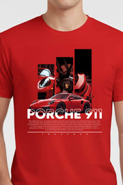 Regular Fit T-shirt Porche 911