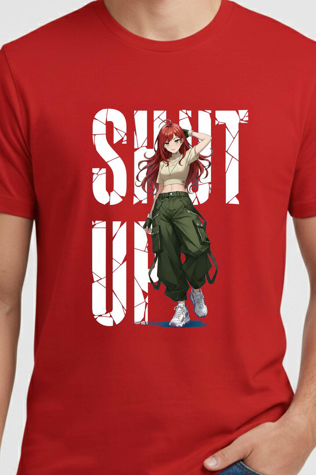Regular Fit T-shirt Shut Up