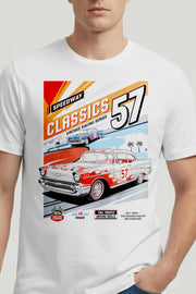 Regular Fit T-shirt Vintage Car