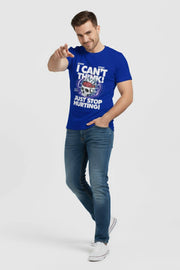 Regular Fit T-shirt Just Stop Thinking