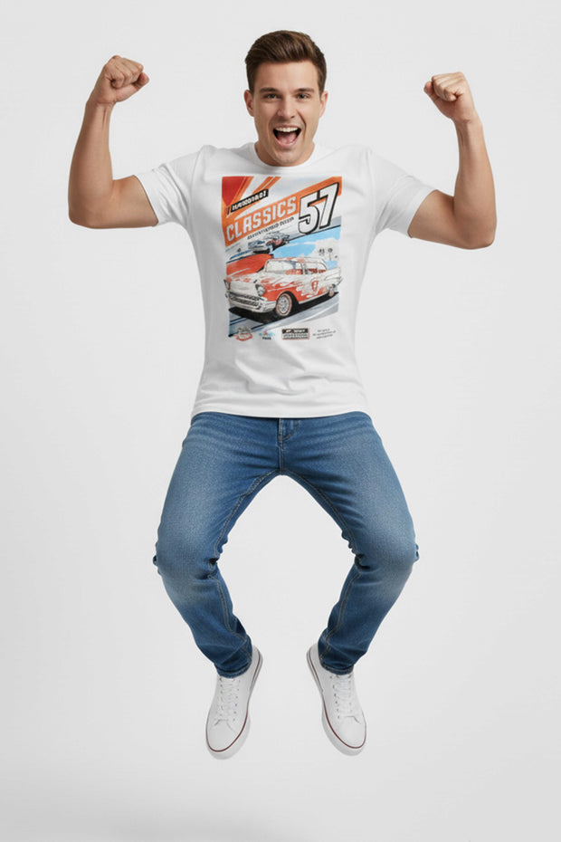 Regular Fit T-shirt Vintage Car