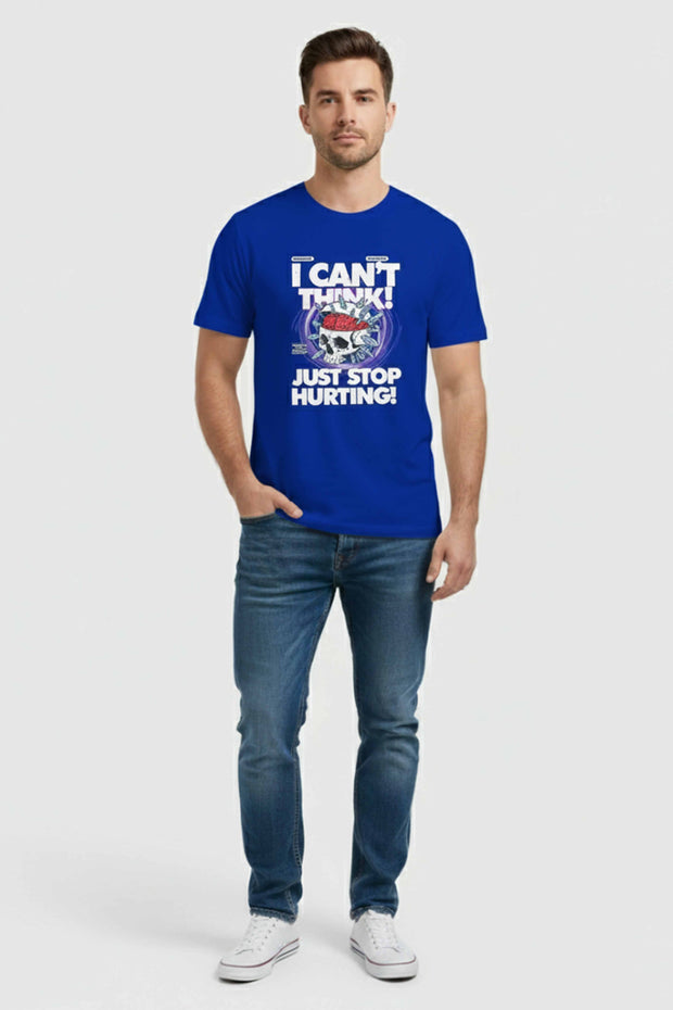 Regular Fit T-shirt Just Stop Thinking