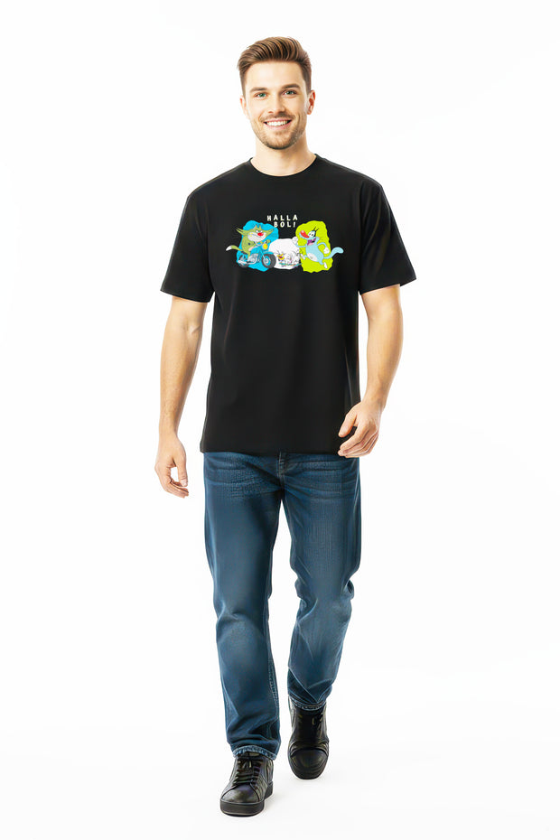Oggy X Action Mode | Oversized t-shirt