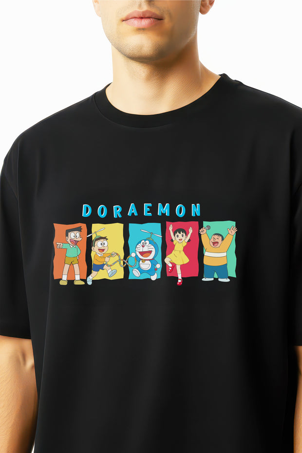 Doraemon Squad -Oversized tshirt