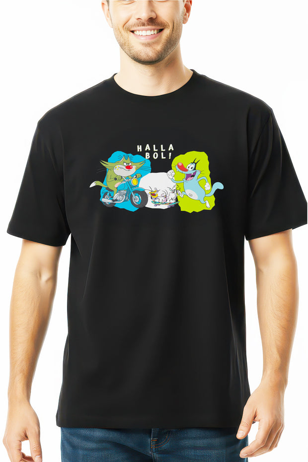 Oggy X Action Mode | Oversized t-shirt