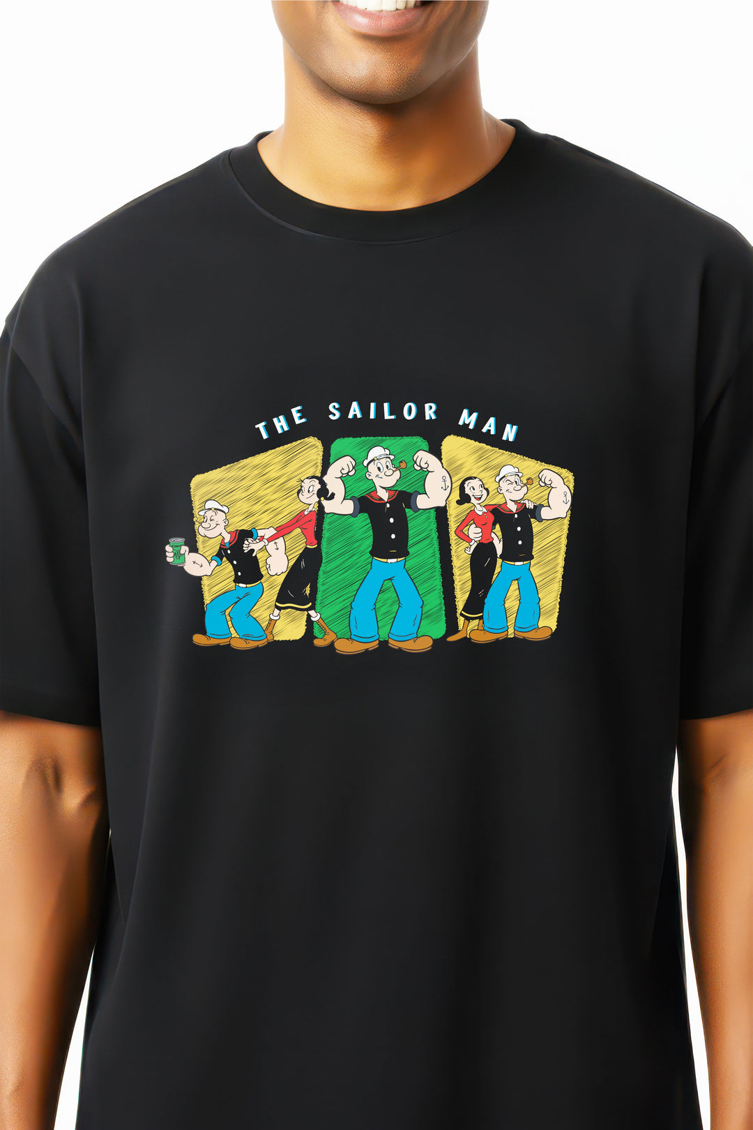 Popeye Punch | Oversized T-shirt – Touchood